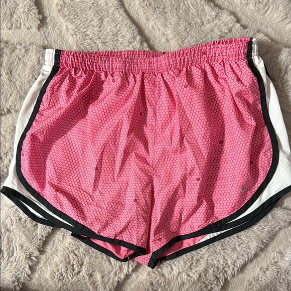 Women's Pink Athletic Shorts - Picture 1 of 6